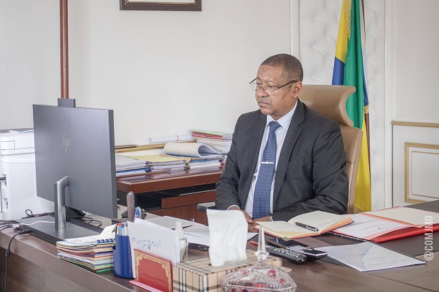 Gabon/ BDEAC : le ministre de l’Economie et de la Relance participe par visio-conférence à l’Assemblée générale