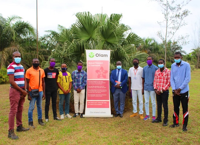 Gabon : Fin de stage de découverte pour les élèves du Lycée Technique Agricole de Lebamba à Olam Palm