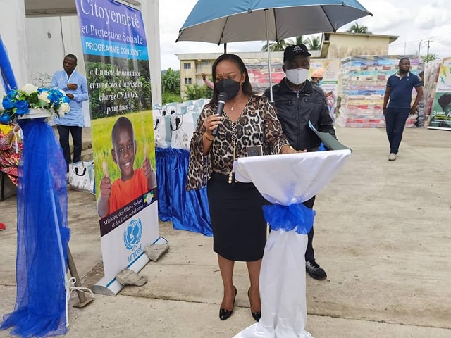 Gabon : Prisca Koho Nlend lance plusieurs actions sociales dans le Moyen-Ogooué