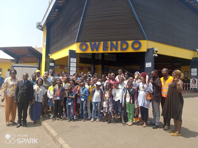  Setrag/ Colonie de vacances: L’ONG Acade en excursion à la gare ferroviaire d’Owendo 