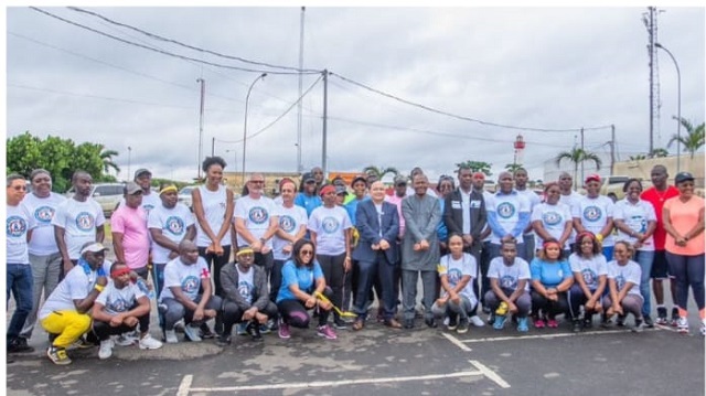 Gabon : L’OPRAG boucle sa campagne de sensibilisation contre les cancers masculins et féminins avec un programme sportif