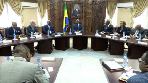 Gabon : les membres de la FEG reçus en audience par le Premier ministre