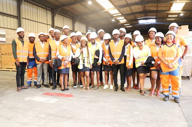 Vie des entreprises : les élèves de EM-Gabon visitent la direction des achats de la  Setrag