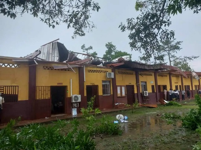 Gabon : Un violent orage à Franceville cause plusieurs dégâts matériels