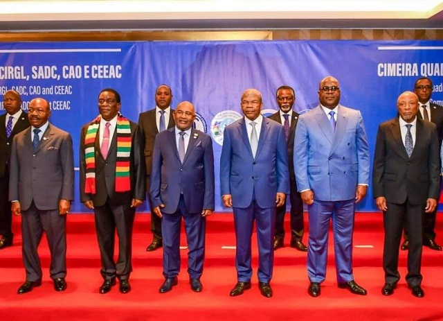 Sommet Quadripartite de la CEEAC – CAE – CIRGL- SADC : Ali Bongo Ondimba présente son plaidoyer en Angola
