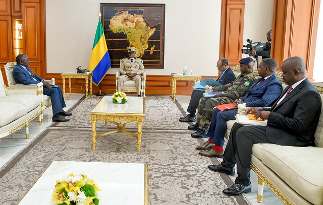 Gabon : les ministres du Pétrole et de la Santé reçus en audience par le président la Transition