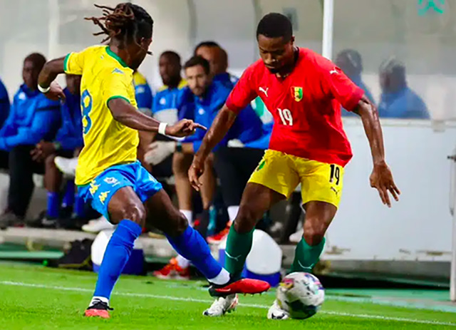 Football : le Gabon et la Guinée font match nul en amical au Portugal