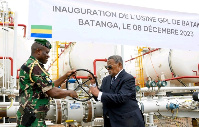 Gabon : Brice Clotaire Oligui Nguema inaugure l’usine GLP de Batanga Batanga
