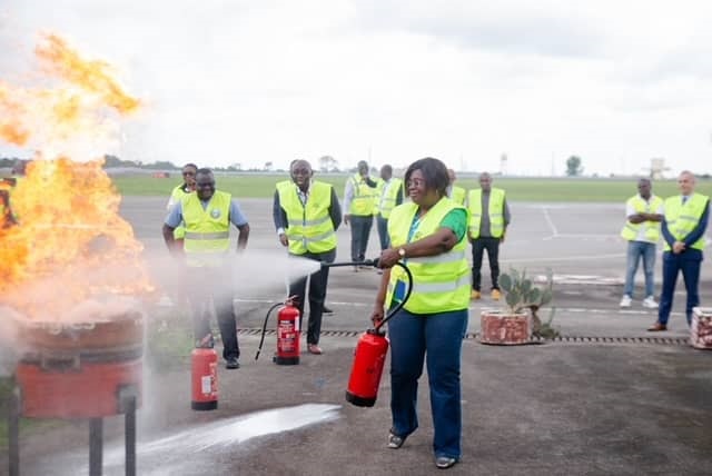 Journée sécurité 2023 : l’Aéroport de Libreville et ses partenaires œuvrent pour assurer la sécurité des usagers.