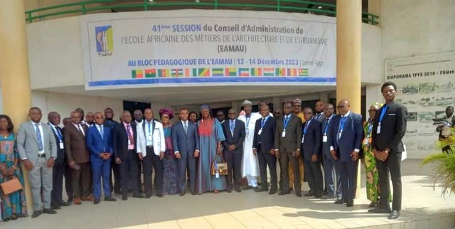 Gabon : Le ministre de l’Enseignement Supérieur à la 41eme session ordinaire du Conseil d’administration des États membres de l’École africaine des métiers de l’architecture et de l’urbanisme à lomé (Togo)