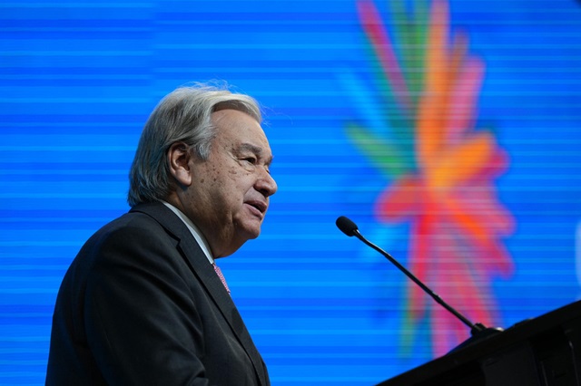 Environnement/ COP16 : António Guterres invite les pays à faire la « paix avec la nature »