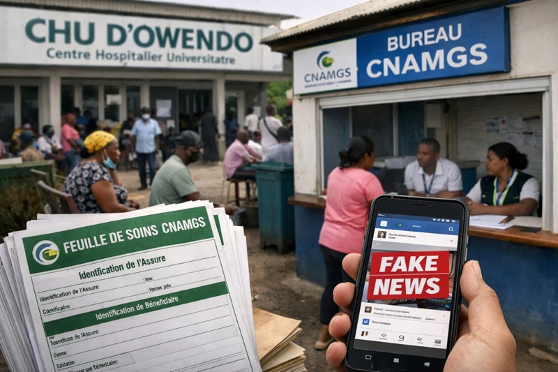 CNAMGS : l&rsquo;institution dément une rupture de feuilles de soins au CHU d’Owendo