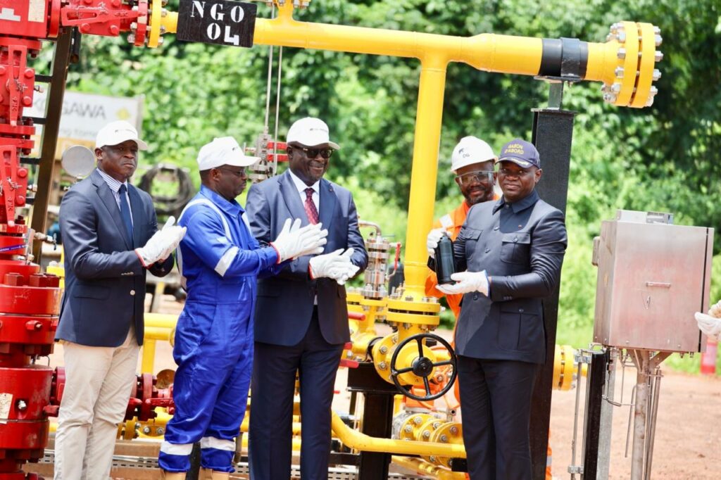 Gabon : Brice Clotaire Oligui Nguema inaugure le champ pétrolier de Ngongui